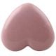 Pink Heart Ceramic Cabinet Knob